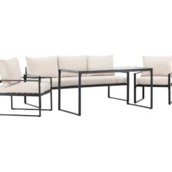 Sohvaryhmä Venture Home Catania, 3-istuttava sohva + 2 lepotuolia + sohvapöytä