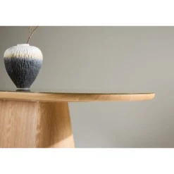 Soikea ruokapöytä Venture Home Castor, 200x90cm, ruskea