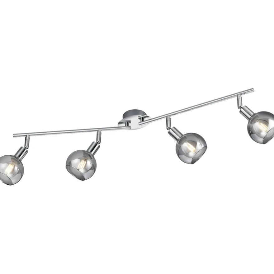 Spotti Trio Brest, 4-os., E14, kromi