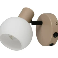 Spottivalaisin Trio Boba 1-osainen E14 lämmin beige