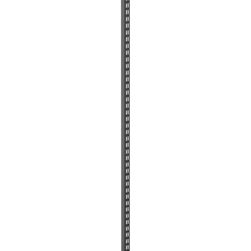 Säätölista Sovella 1000mm, musta