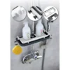 Suihkuhylly Linento Bathroom M-528, musta