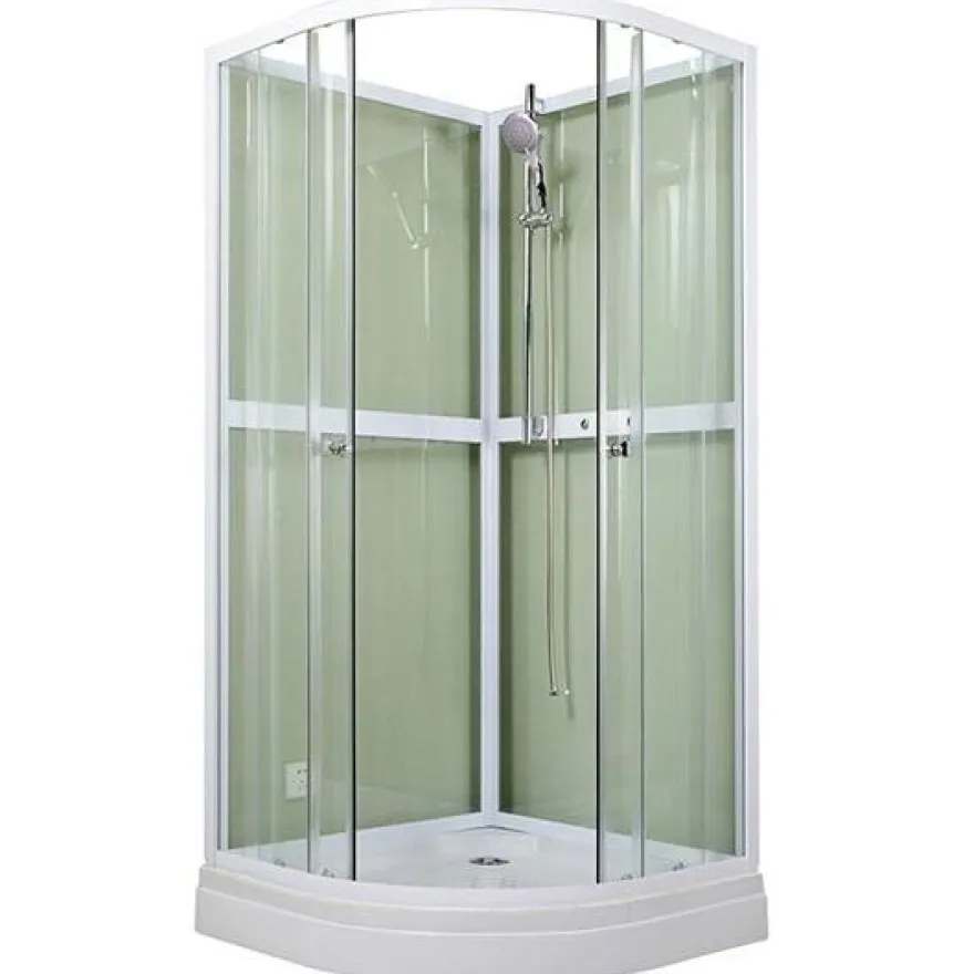 Suihkukaappi Sunwind Aurora Round, 80x80x195cm