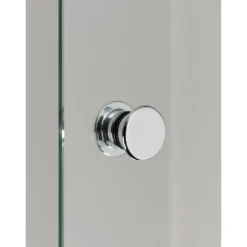 Suihkukulma Vihtan Ocean 3+6 900/850mm, kiinteä + kääntyvä suora, harmaa lasi