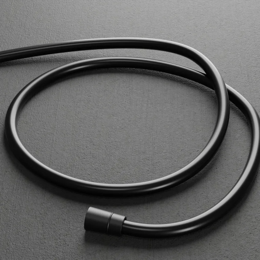 Suihkuletku Scandtap Pleasure Black, musta