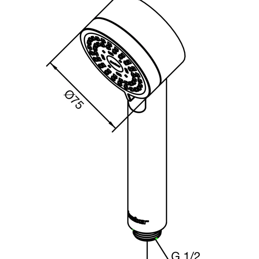 Suihkupää Kudos Mini (76554)