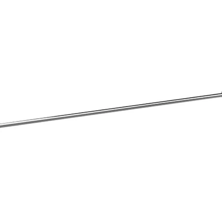 Suihkuverhotanko Bemeta, 1500 mm, koottu, kiillotettu teräs