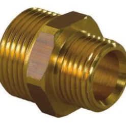 Supistuskaksoisnippa R3/4 x R1/2 ulkokierre Uponor-lattialämmitys