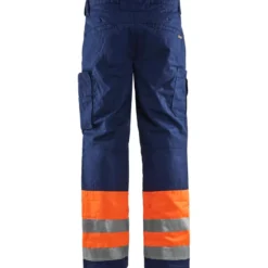 Talvihousut Blåkläder Highvis 1862, oranssi/mariininsininen