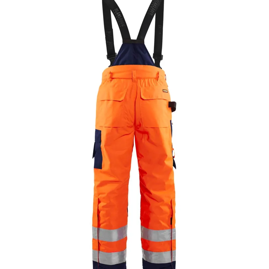 Talvihousut Blåkläder Highvis 1885, oranssi/mariininsininen