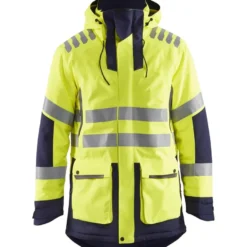 Talviparka Blåkläder 4469 Evolution Highvis, huomiokeltainen/sininen