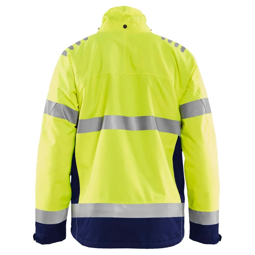 Talvitakki Blåkläder 4780 Highvis, huomiokeltainen/sininen