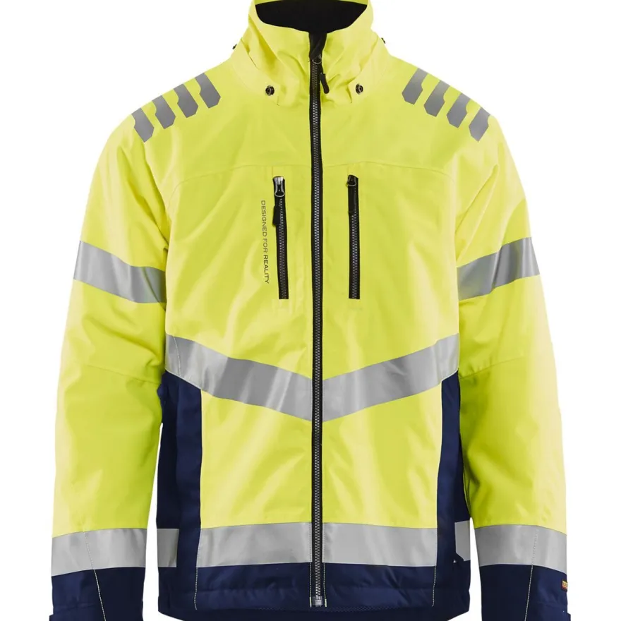 Talvitakki Blåkläder 4780 Highvis, huomiokeltainen/sininen