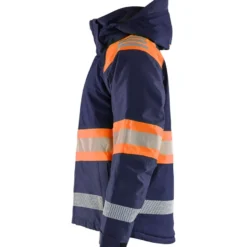 Talvitakki Blåkläder 4480 Highvis, lk 1, irrotettava huppu