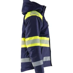 Talvitakki Blåkläder 4480 Highvis, lk 1, irrotettava huppu