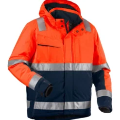 Talvitakki Blåkläder Highvis 4870, oranssi/mariininsininen
