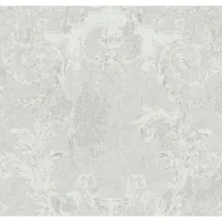 Tapetti A.S. Creations History of Art B, 37653-1, ornamentti, harmaa