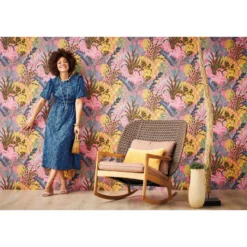 Tapetti A.S. Creations Metropolitan Stories II C3, 37860, peikonlehti, palmu