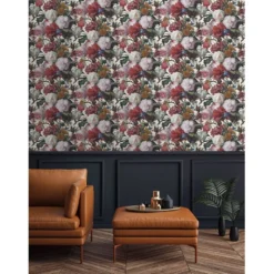 Tapetti Essentials Ecodeco EE22538, kukka, värikäs