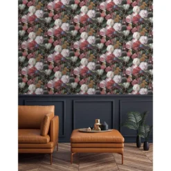 Tapetti Essentials Ecodeco EE22539, kukka, värikäs