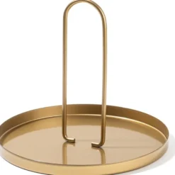 Tarjotin Linento Simi, Ø20.5cm, kulta
