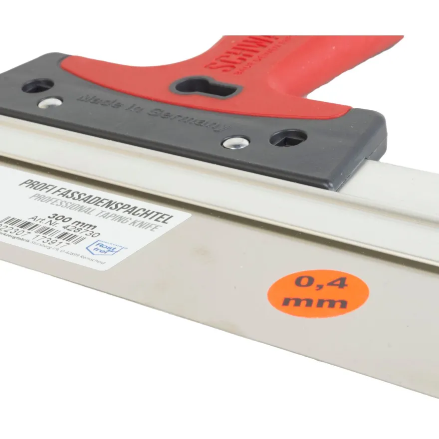 Tasoituslasta Schwan 300mm 0.4mm, soft grip, rst