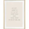 Taulu AmandaB Collection Deco What Will Be, 50x70cm