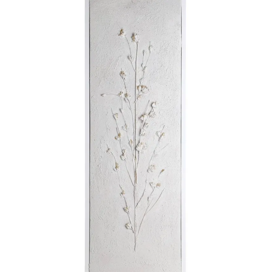 Taulu Eglo Living Alaminos 1, 33x93cm, valko-kulta