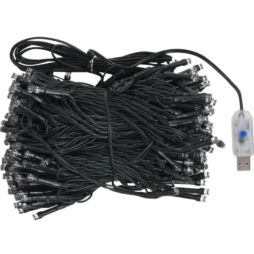 Tekojoulukuusi LED-valoilla ja palloilla, musta, PVC, eri kokoja