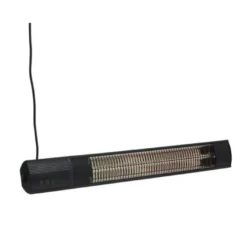 Terassilämmitin HEAT1 Eco Pro-line, 650-2000W, kaukosäädin, musta