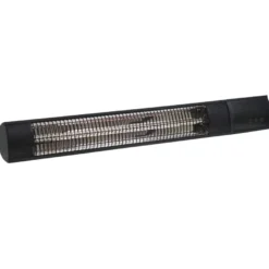 Terassilämmitin HEAT1 Eco Pro-line, 650-2000W, kaukosäädin, musta
