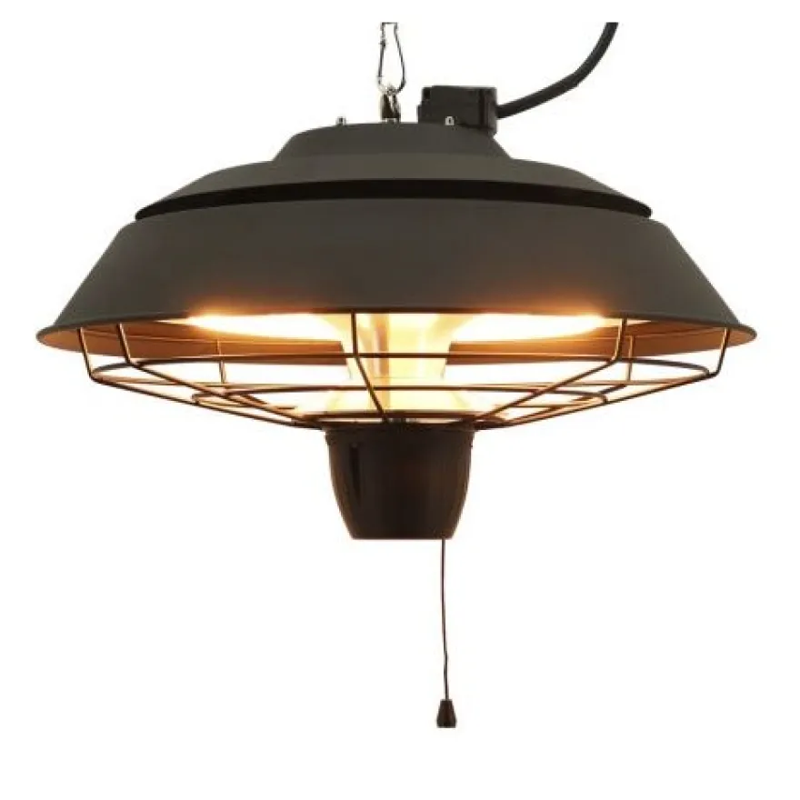 Terassilämmitin Hortus, ripustettava, 1500W, HA, musta