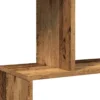 Tilanjakaja 5 tasoa vanha puu 70x24x161 cm tekninen puu (58100)