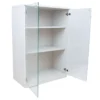 Toimistokaappi Home4you ERGO 80x44,5x115,5cm, valkoinen