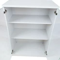 Toimistokaappi Home4you ERGO 80x44,5x115,5cm, valkoinen