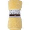 Torkkupeitto Home4You LIISA XL 200x230 cm, keltainen, beige