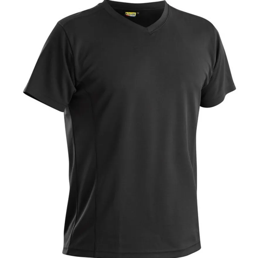 T-paita Blåkläder 3323 Functional, UV-suojattu, musta