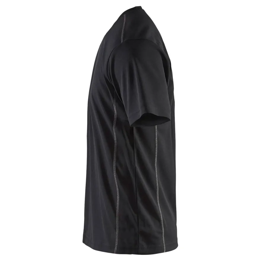 T-paita Blåkläder 3323 Functional, UV-suojattu, musta