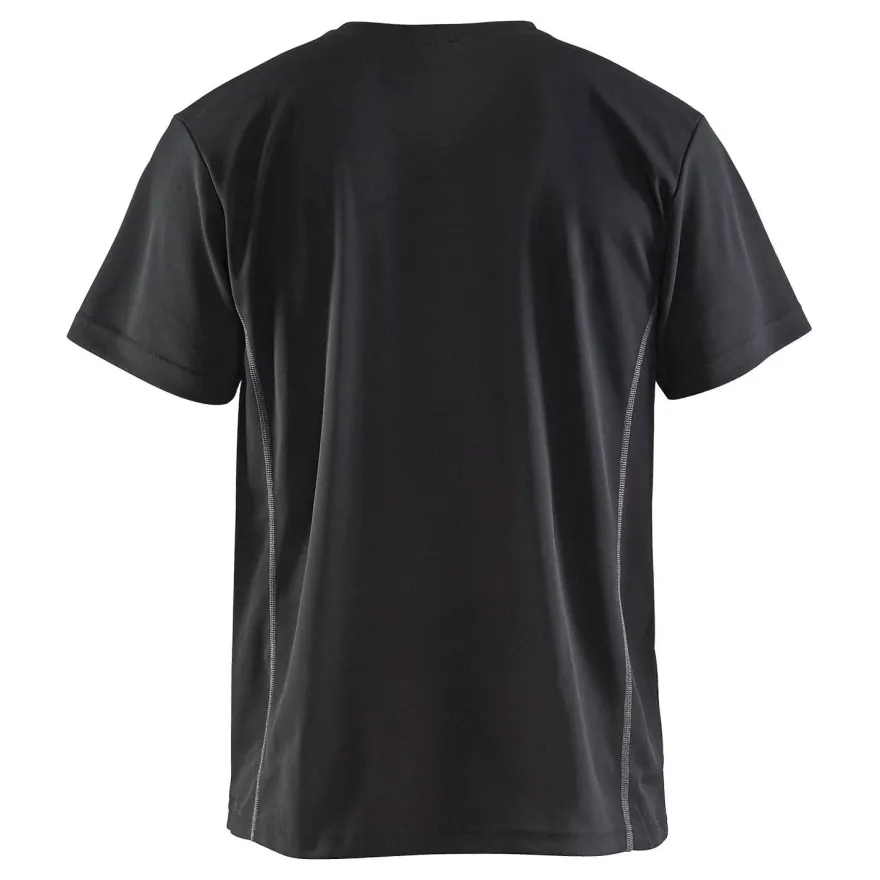T-paita Blåkläder 3323 Functional, UV-suojattu, musta