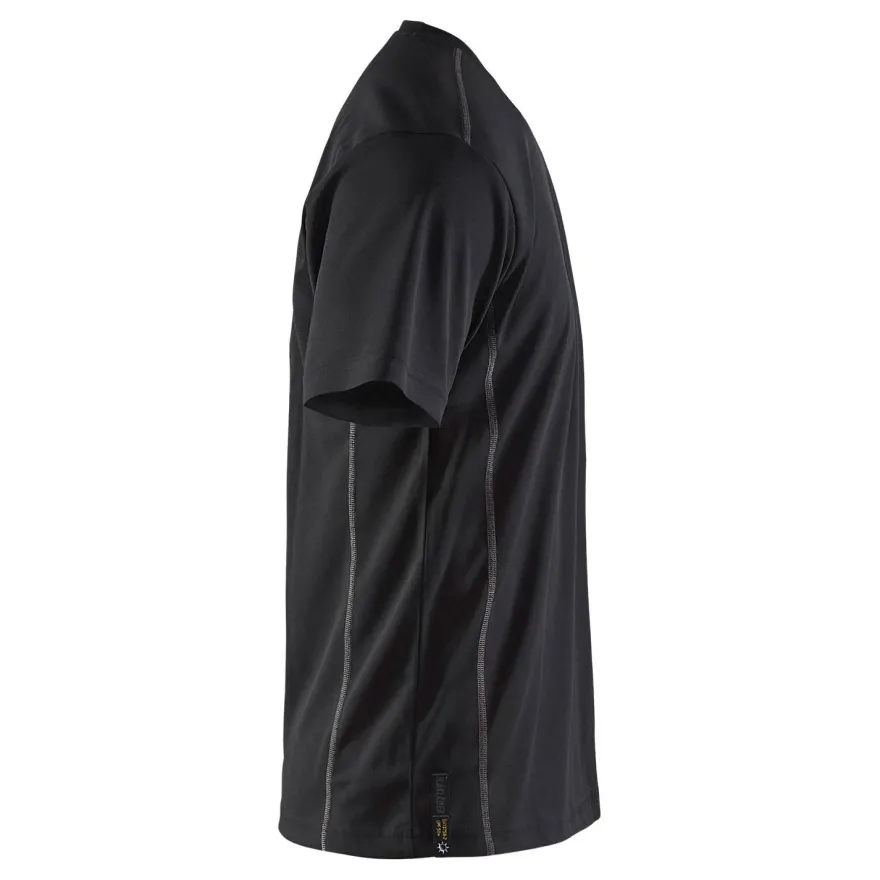 T-paita Blåkläder 3323 Functional, UV-suojattu, musta