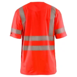 T-paita Blåkläder 3420 Highvis, huomiopunainen