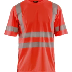 T-paita Blåkläder 3420 Highvis, huomiopunainen