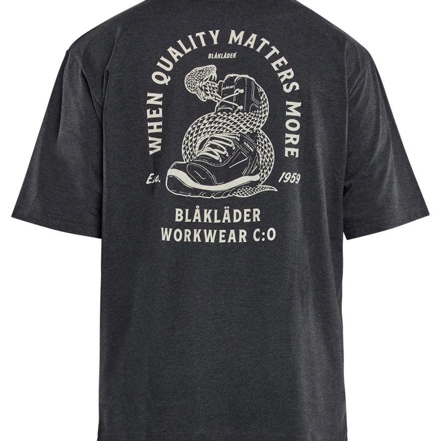 T-paita Blåkläder 9427 Snake Loose Fit, puuvillatrikoota
