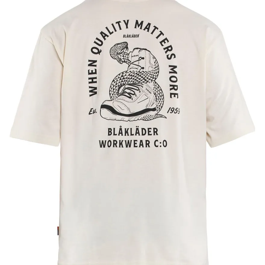 T-paita Blåkläder 9427 Snake Loose Fit, puuvillatrikoota