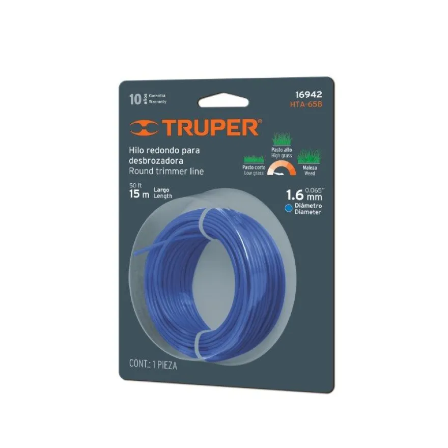 Trimmerisiima Truper, 1, 6mm/15m