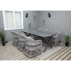 Tuoli Baltic Garden Rosie, 2kpl, polyrottinki