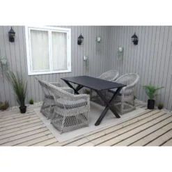 Tuoli Baltic Garden Rosie, 2kpl, polyrottinki