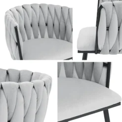 Tuoli Nomla MUZ/DC/1142/BK, 2kpl