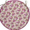 Tuolin pehmuste Home4You LONETA NEW Ø39 cm, violetti ruusu