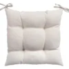 Tuolin pehmuste Home4You SUMMER 40x40 cm, valkoinen